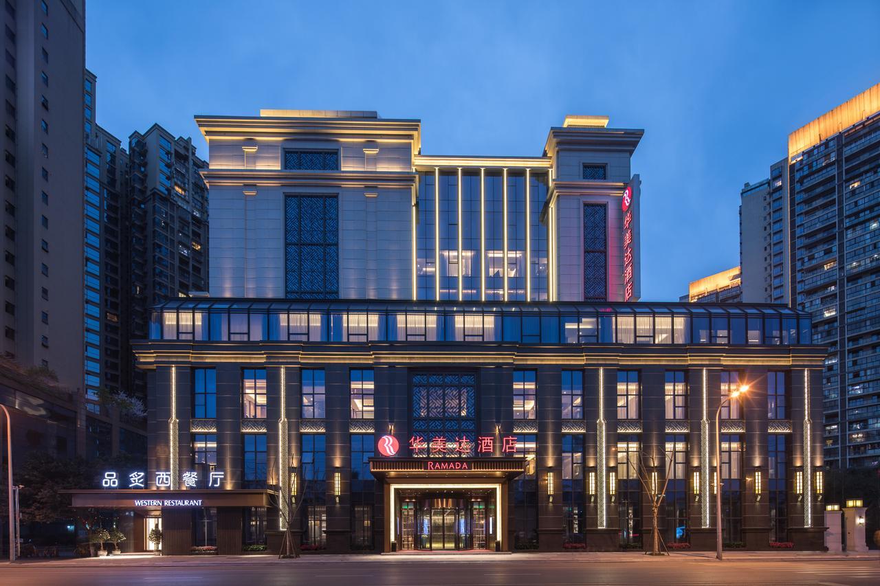 Leshan Ramada Hotel Exterior foto